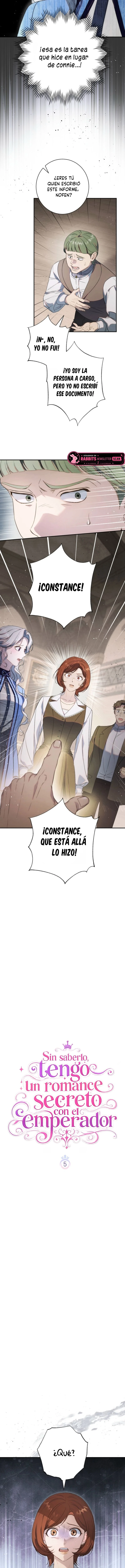 Sin saberlo, tengo un romance secreto con el emperador - Capítulo 5 - Página 5 - LectorTMOo