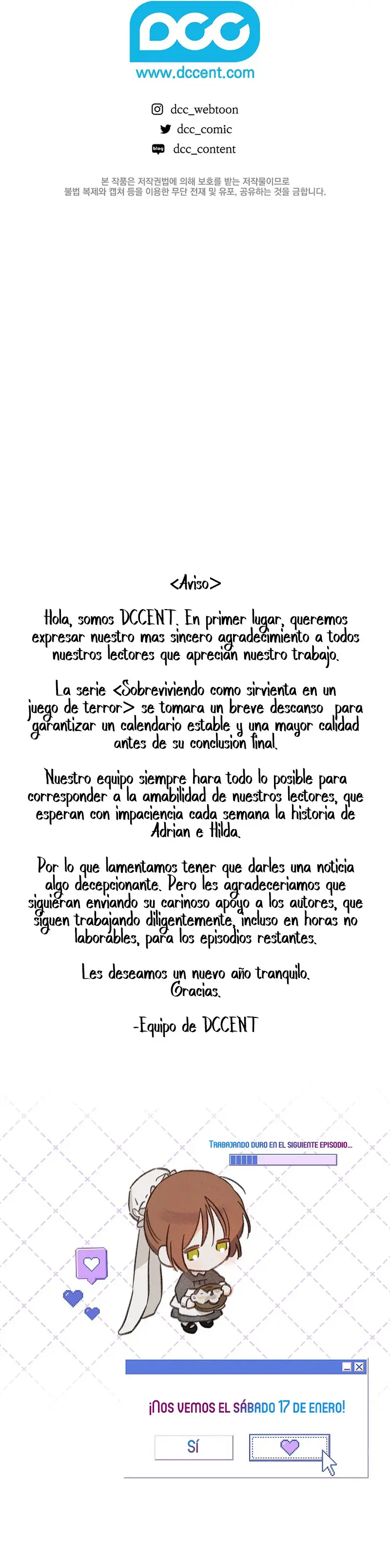 Sobreviviendo Como Una Sirvienta En Un Juego De Terror capítulo 94 página 8
