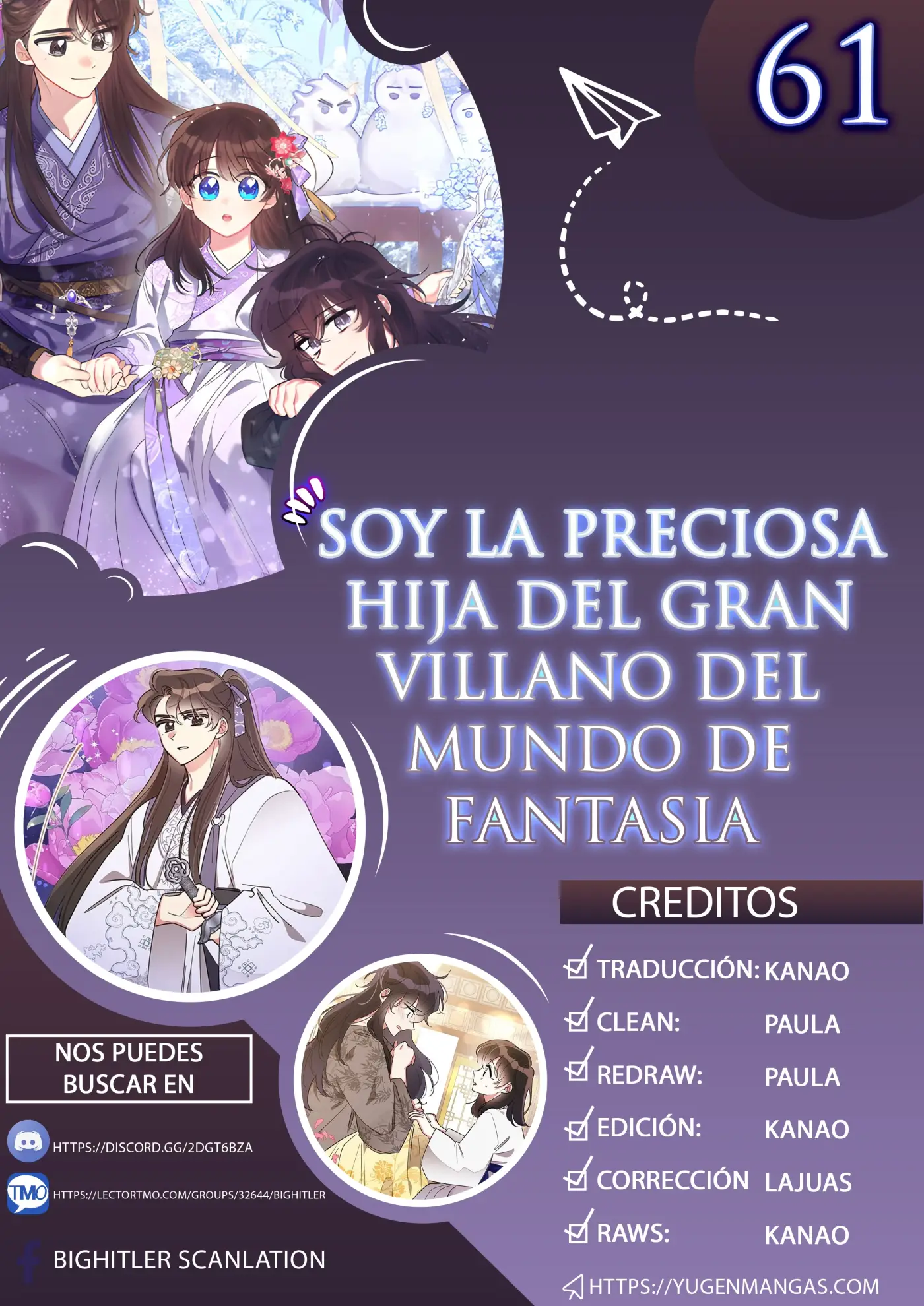 Soy La Preciosa Hija Del Gran Villano Del Mundo De Fantasía - Capítulo 61 - Página 1 - LectorTMOo
