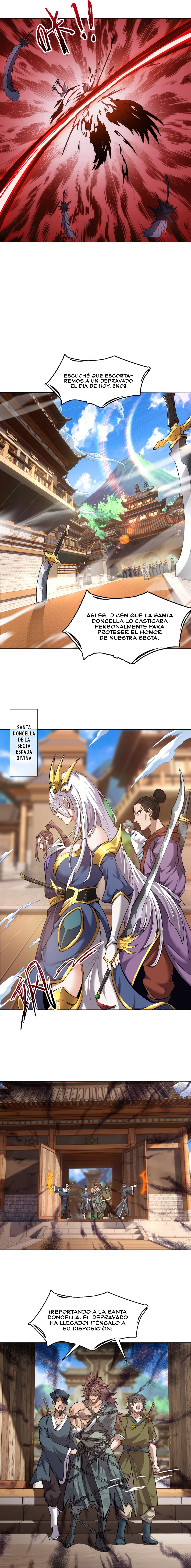 Tengo una espada que puede cortar el cielo y la tierra - Capítulo 1 - Página 6 - LectorTMOo