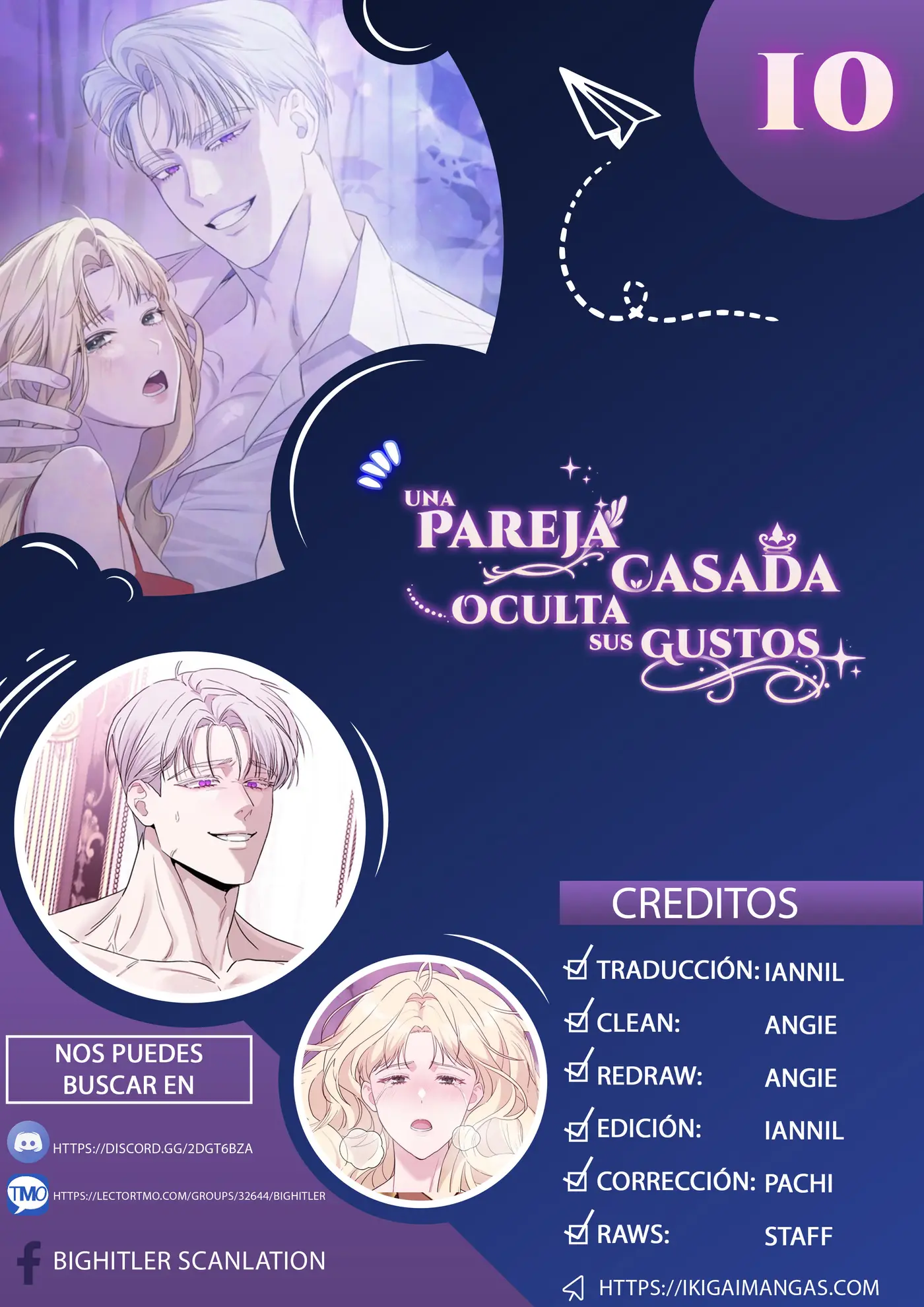 UNA PAREJA CASADA OCULTA SUS GUSTOS - Capítulo 10 - Página 1 - LectorTMOo