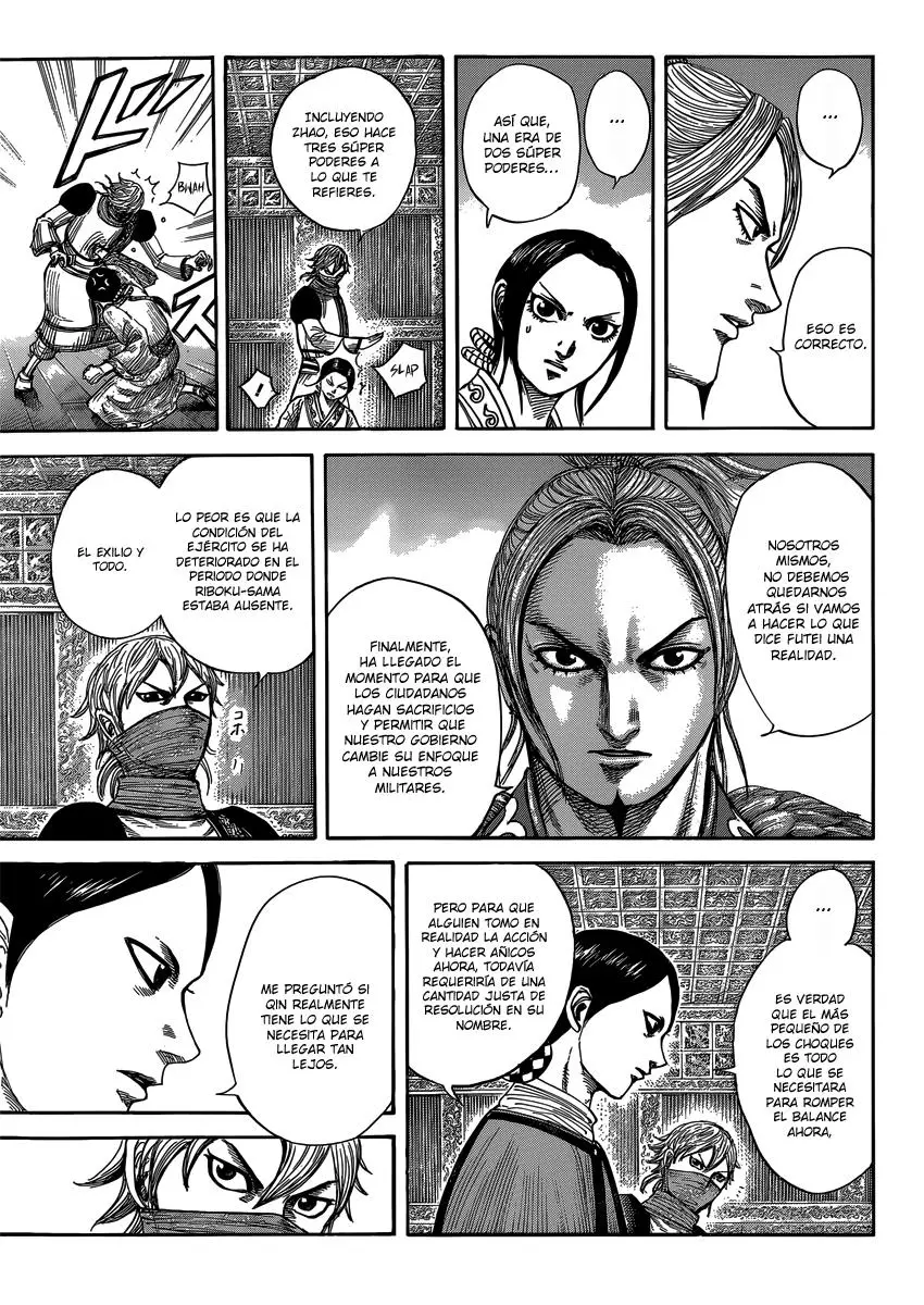 Kingdom capítulo 402 página 9