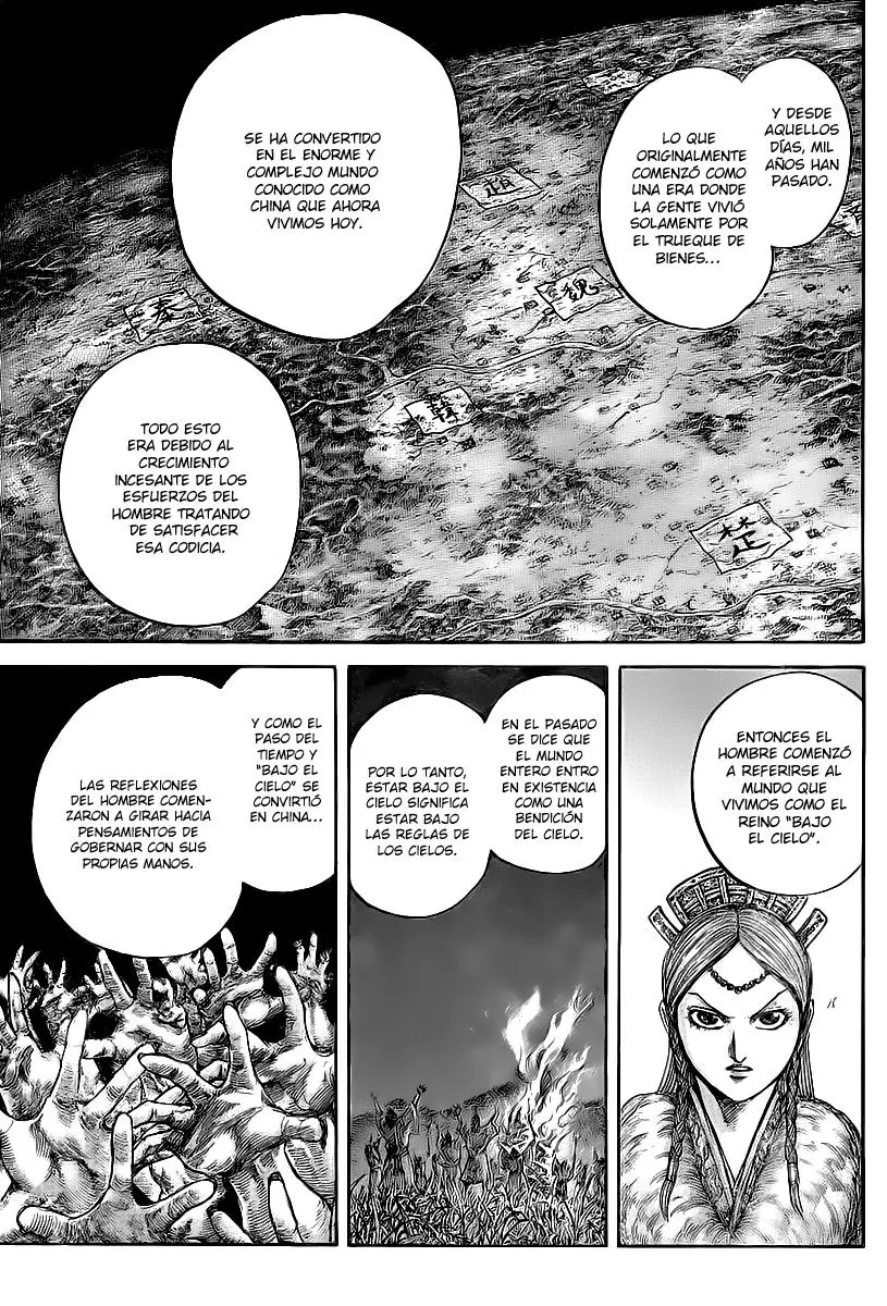 Kingdom capítulo 424 página 8