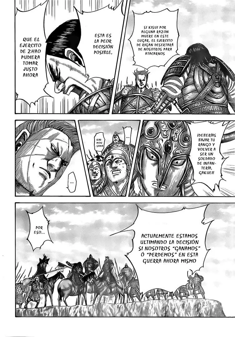 Kingdom capítulo 482 página 8