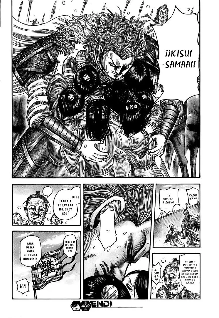 Kingdom capítulo 482 página 19