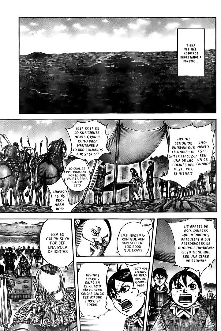 Kingdom capítulo 484 página 9