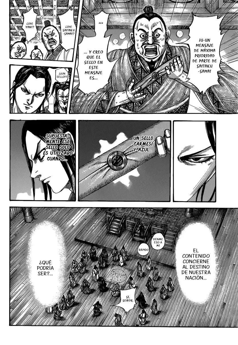 Kingdom capítulo 486 página 8
