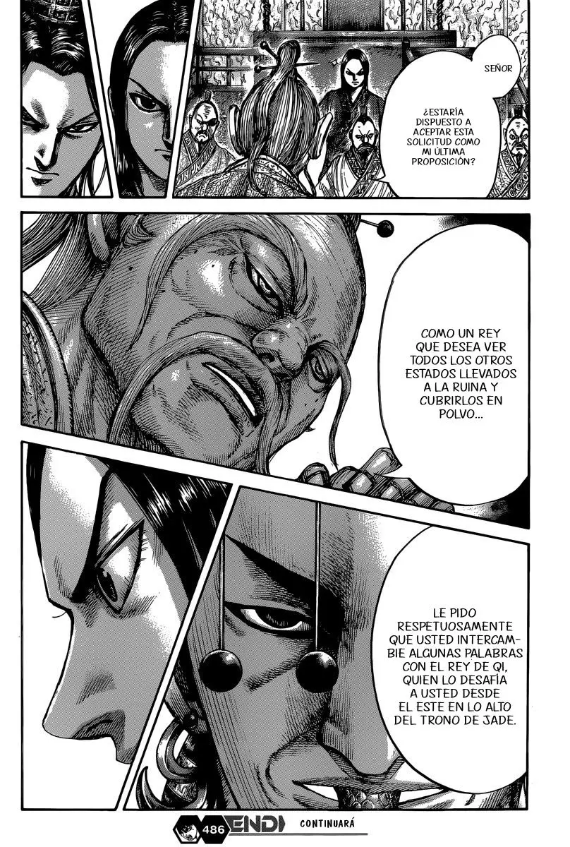 Kingdom capítulo 486 página 19