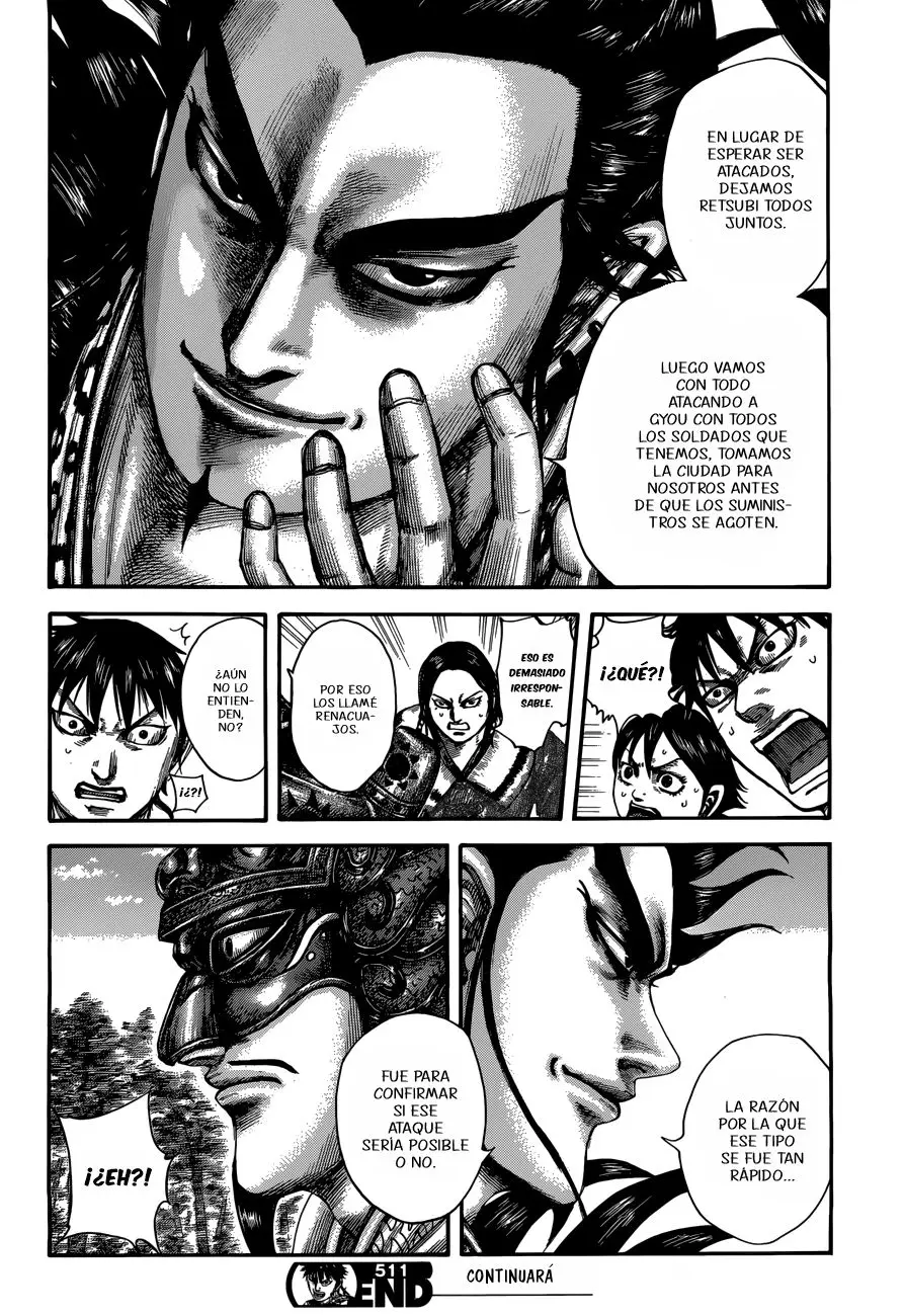 Kingdom capítulo 511 página 20