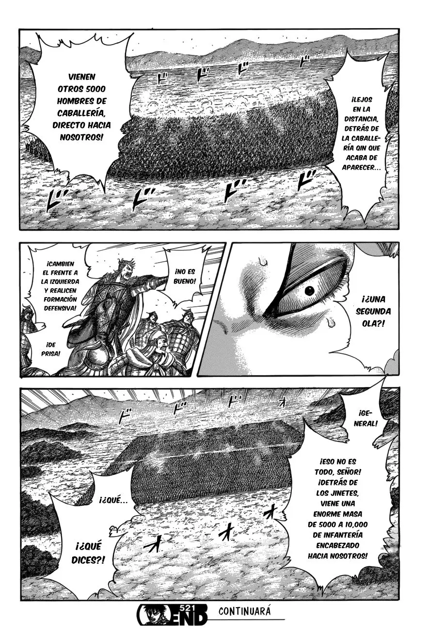 Kingdom capítulo 521 página 18