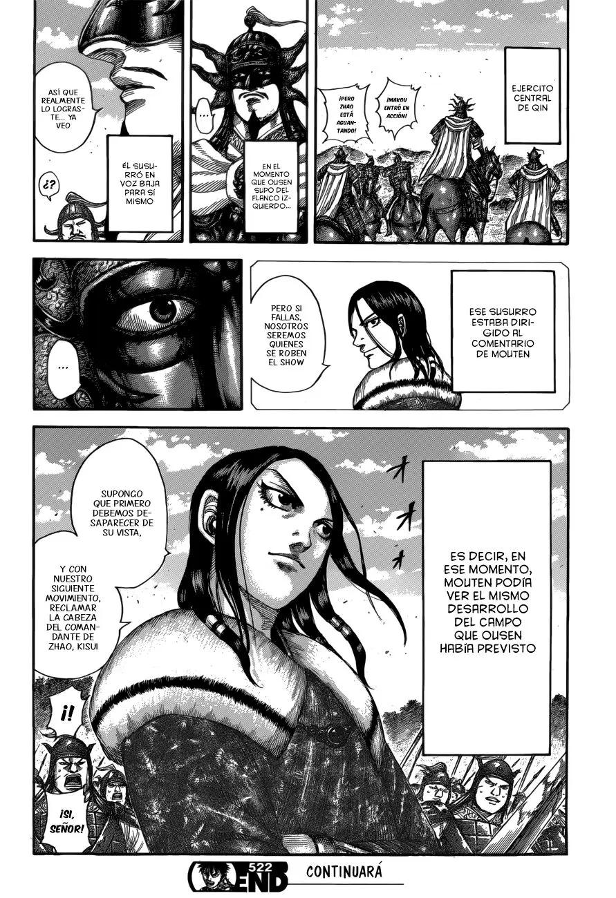 Kingdom capítulo 522 página 19