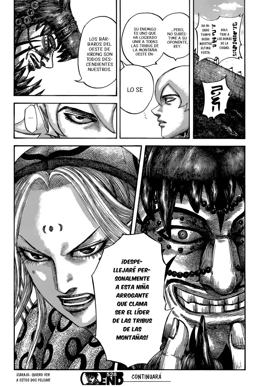Kingdom capítulo 528 página 19