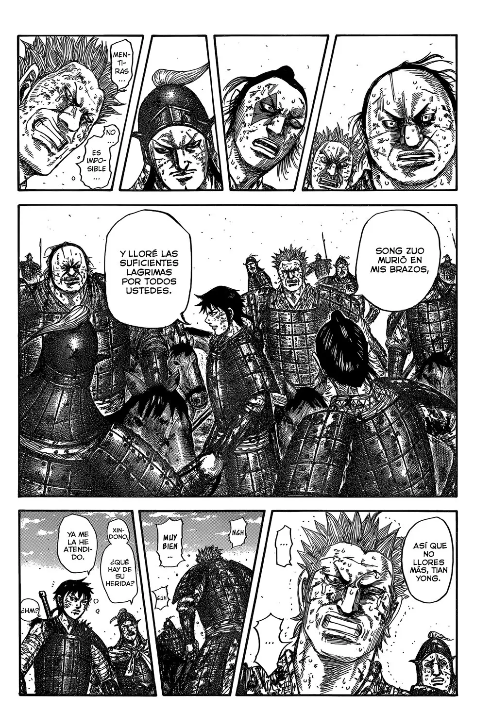 Kingdom capítulo 596 página 8
