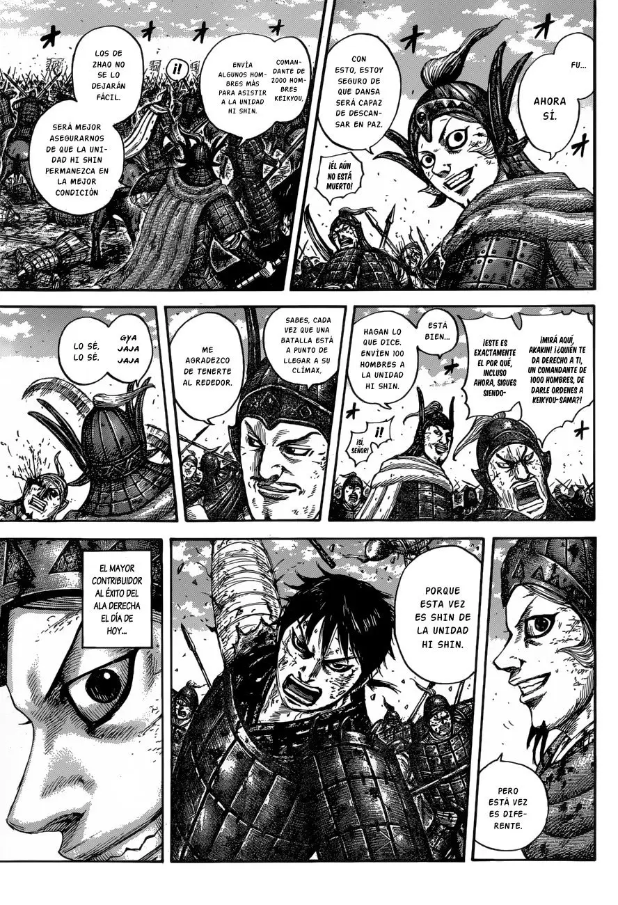 Kingdom capítulo 613 página 5
