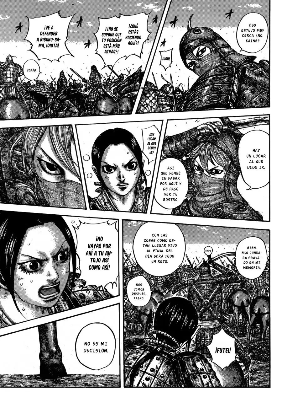 Kingdom capítulo 613 página 17