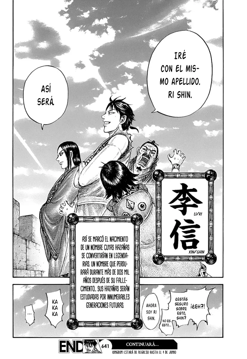 Kingdom capítulo 641 página 21