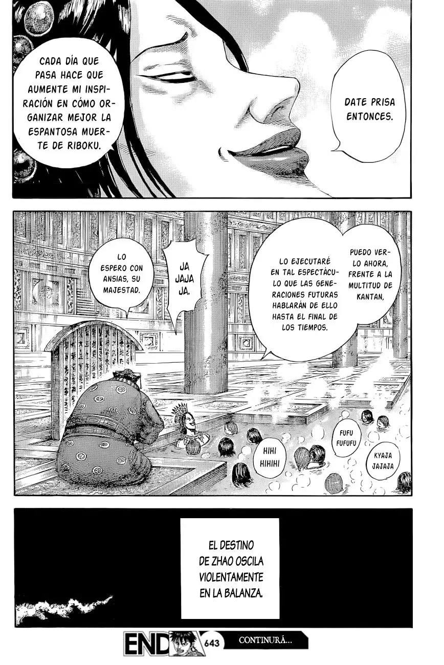Kingdom capítulo 643 página 20