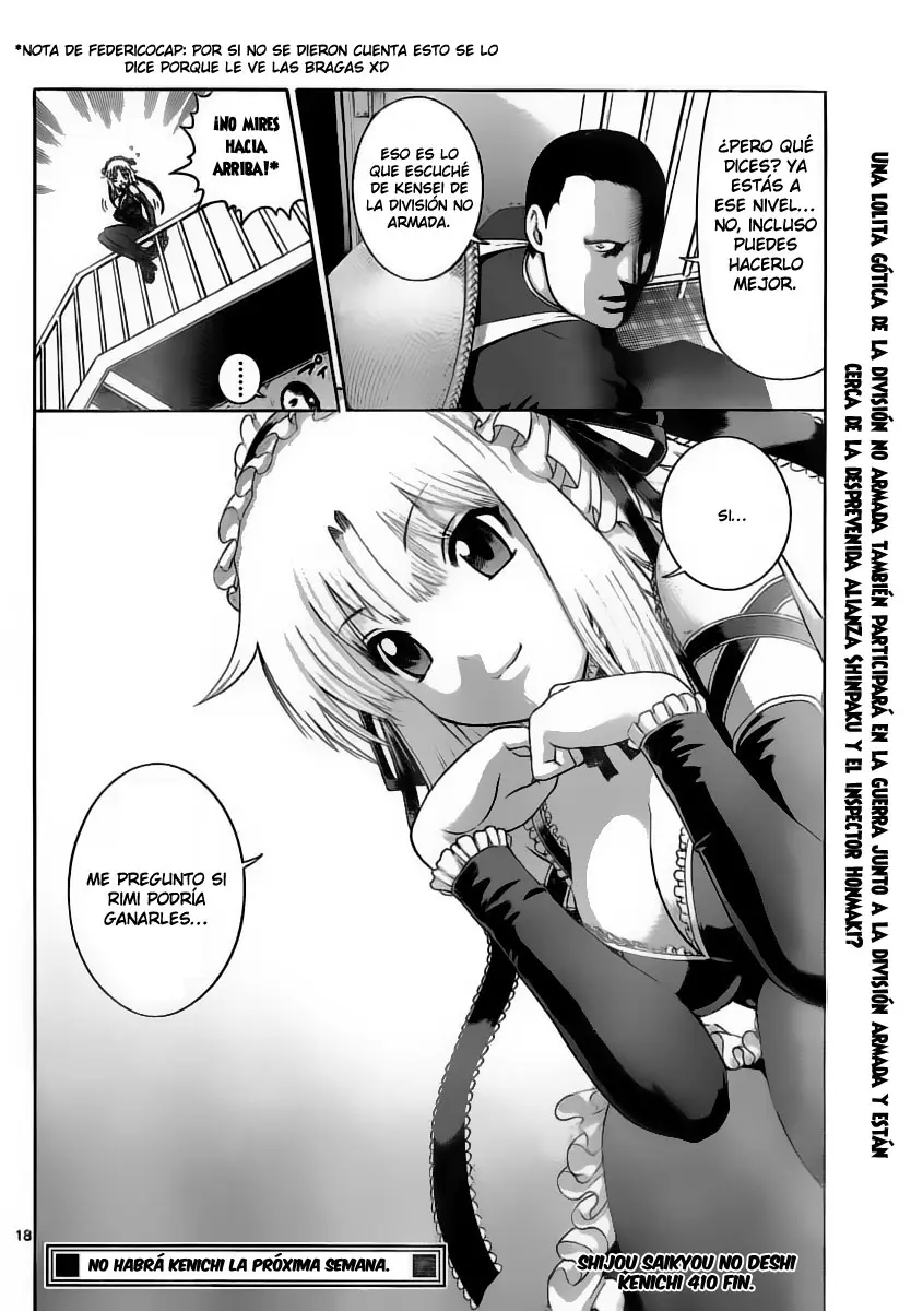 Shijo Saikyo no Deshi Kenichi - Capítulo 410 - Página 18 - LectorTMOo