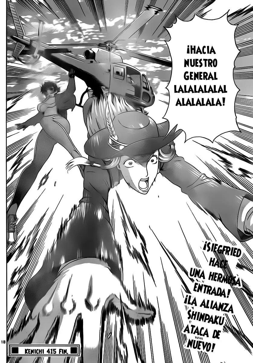 Shijo Saikyo no Deshi Kenichi - Capítulo 415 - Página 17 - LectorTMOo