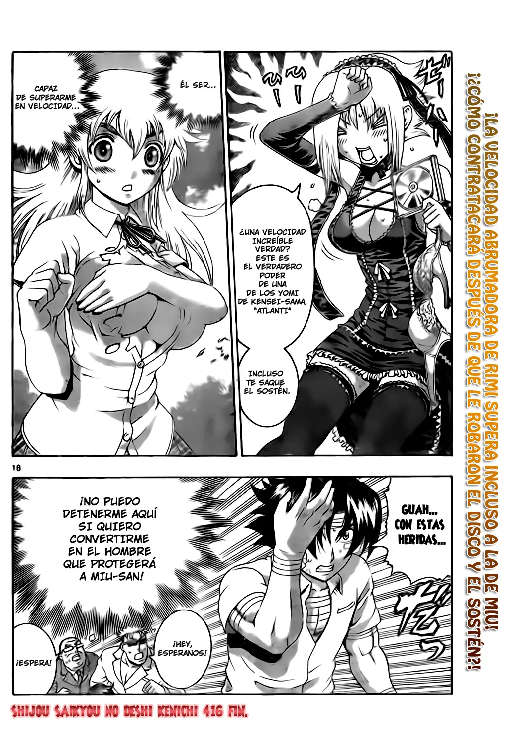 Shijo Saikyo no Deshi Kenichi - Capítulo 416 - Página 17 - LectorTMOo