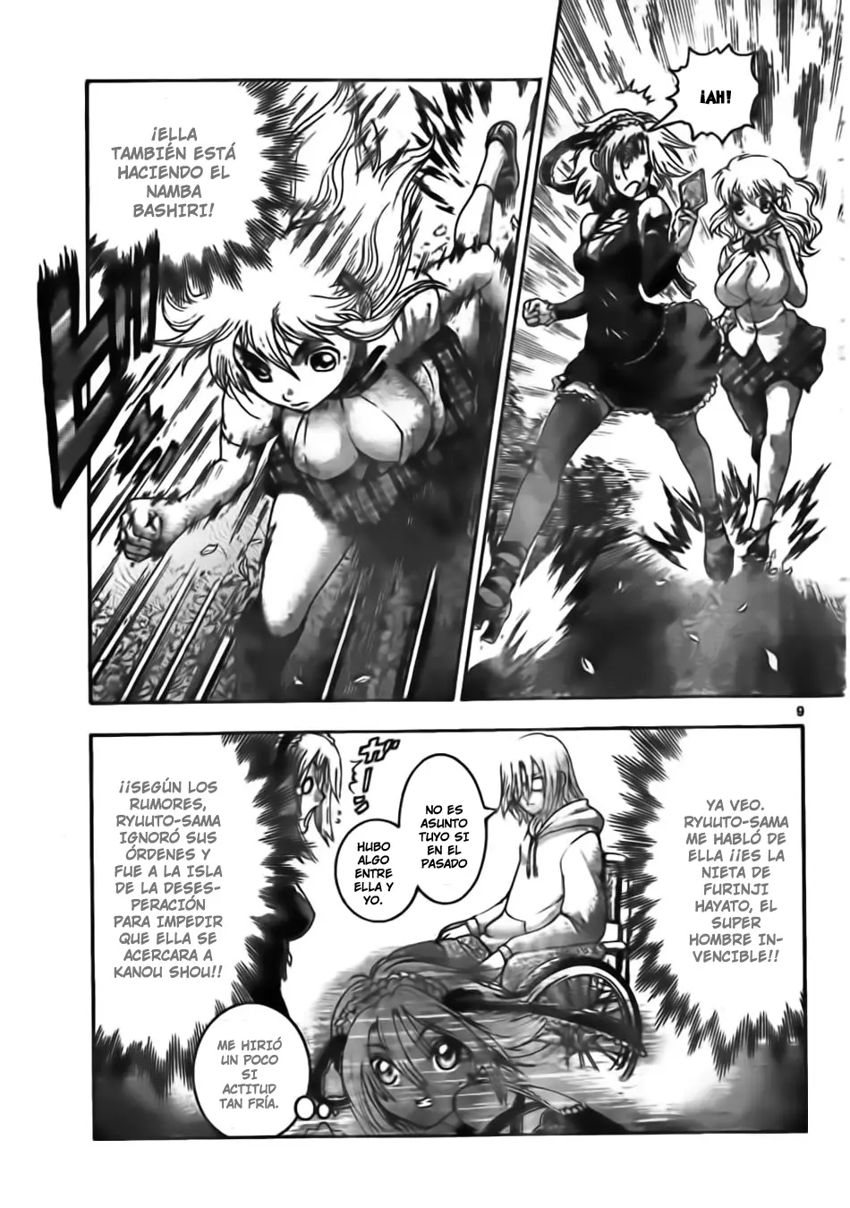 Shijo Saikyo no Deshi Kenichi - Capítulo 417 - Página 9 - LectorTMOo