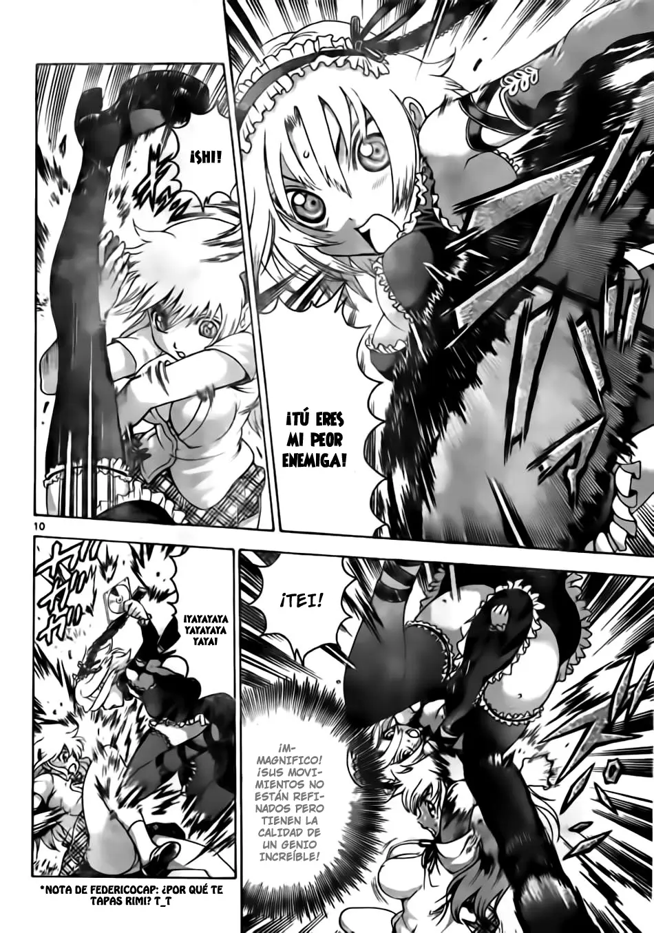 Shijo Saikyo no Deshi Kenichi - Capítulo 417 - Página 10 - LectorTMOo