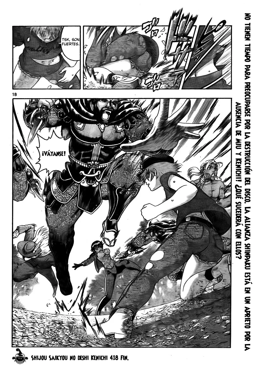 Shijo Saikyo no Deshi Kenichi - Capítulo 418 - Página 16 - LectorTMOo