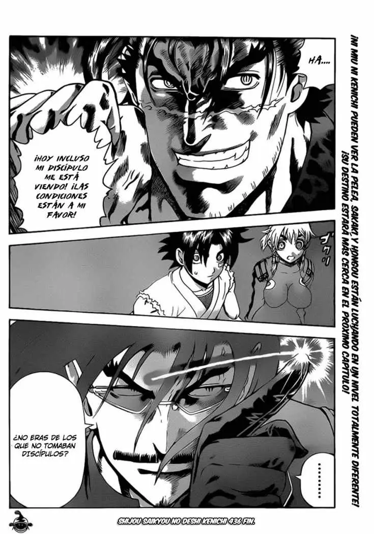 Shijo Saikyo no Deshi Kenichi - Capítulo 436 - Página 17 - LectorTMOo