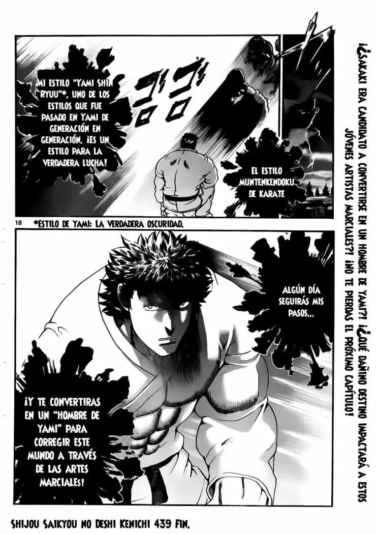 Shijo Saikyo no Deshi Kenichi - Capítulo 439 - Página 18 - LectorTMOo