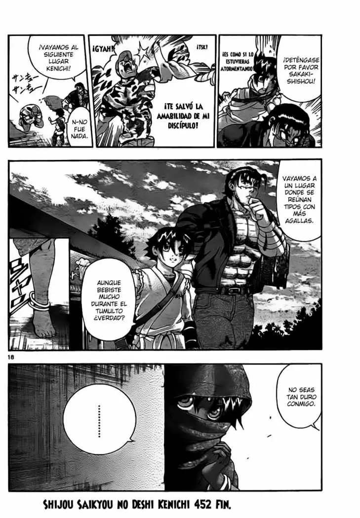 Shijo Saikyo no Deshi Kenichi - Capítulo 452 - Página 17 - LectorTMOo