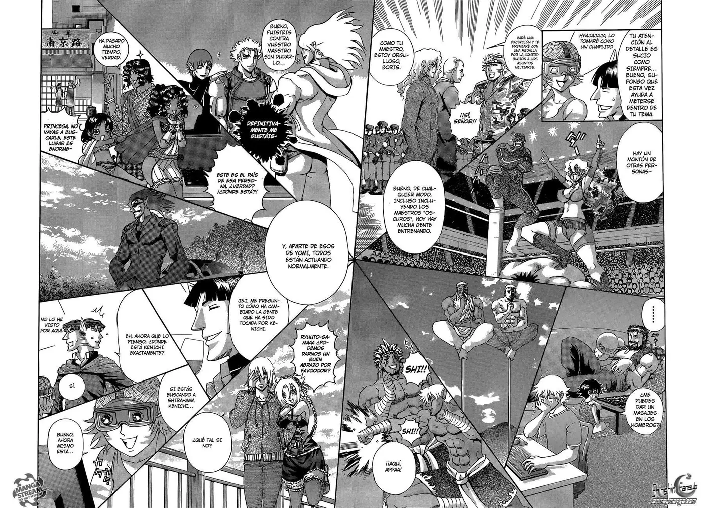Shijo Saikyo no Deshi Kenichi - Capítulo 583 - Página 9 - LectorTMOo