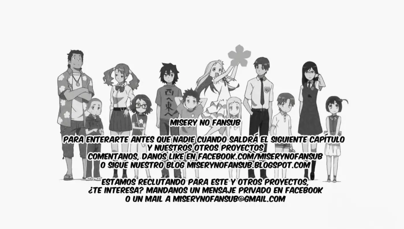 Ano Hi Mita Hana no Namae wo Bokutachi wa Mada Shiranai - Capítulo 1 - Página 71 - LectorTMOo