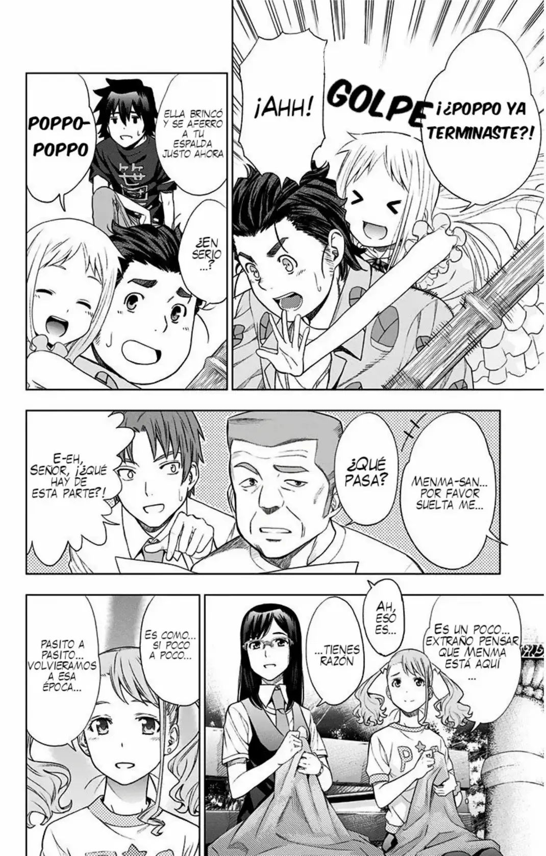 Ano Hi Mita Hana no Namae wo Bokutachi wa Mada Shiranai - Capítulo 10 - Página 22 - LectorTMOo