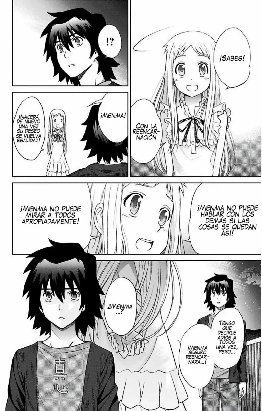 Ano Hi Mita Hana no Namae wo Bokutachi wa Mada Shiranai - Capítulo 11 - Página 43 - LectorTMOo