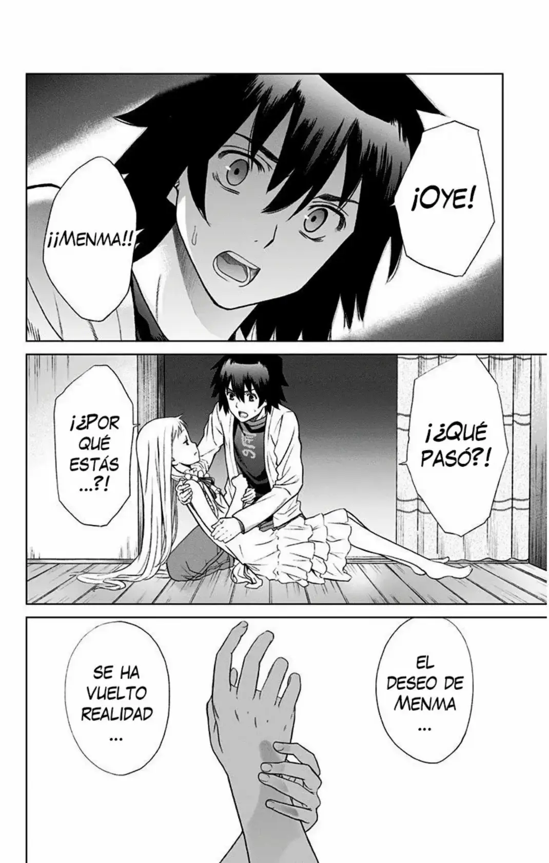 Ano Hi Mita Hana no Namae wo Bokutachi wa Mada Shiranai - Capítulo 12 - Página 45 - LectorTMOo
