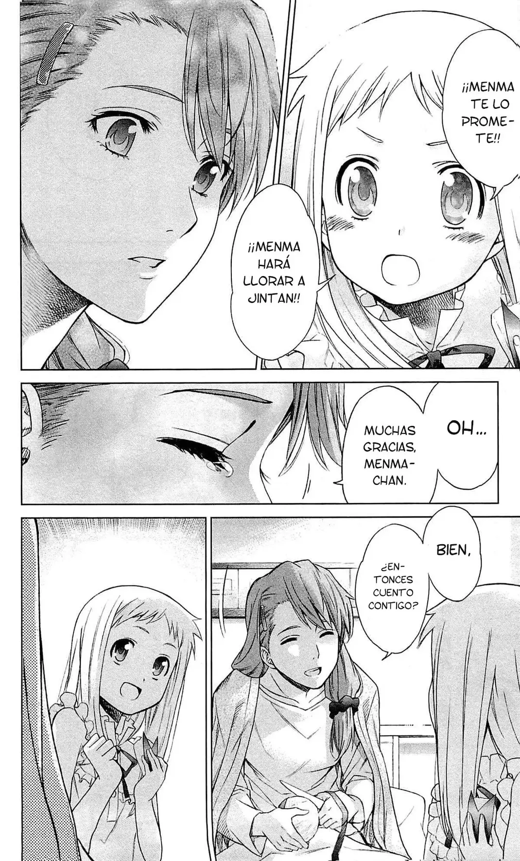 Ano Hi Mita Hana no Namae wo Bokutachi wa Mada Shiranai - Capítulo 13 - Página 4 - LectorTMOo