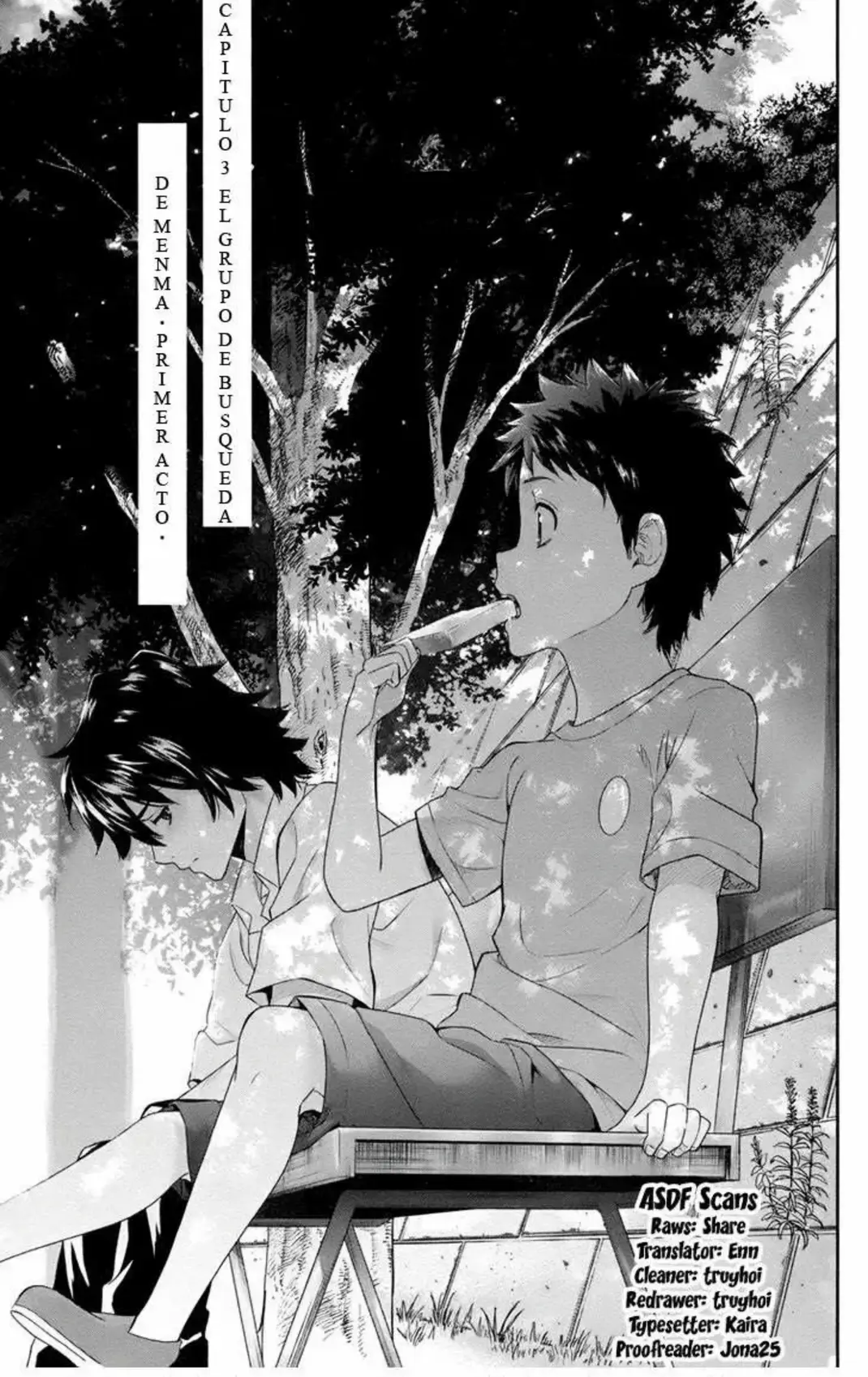 Ano Hi Mita Hana no Namae wo Bokutachi wa Mada Shiranai - Capítulo 3 - Página 5 - LectorTMOo