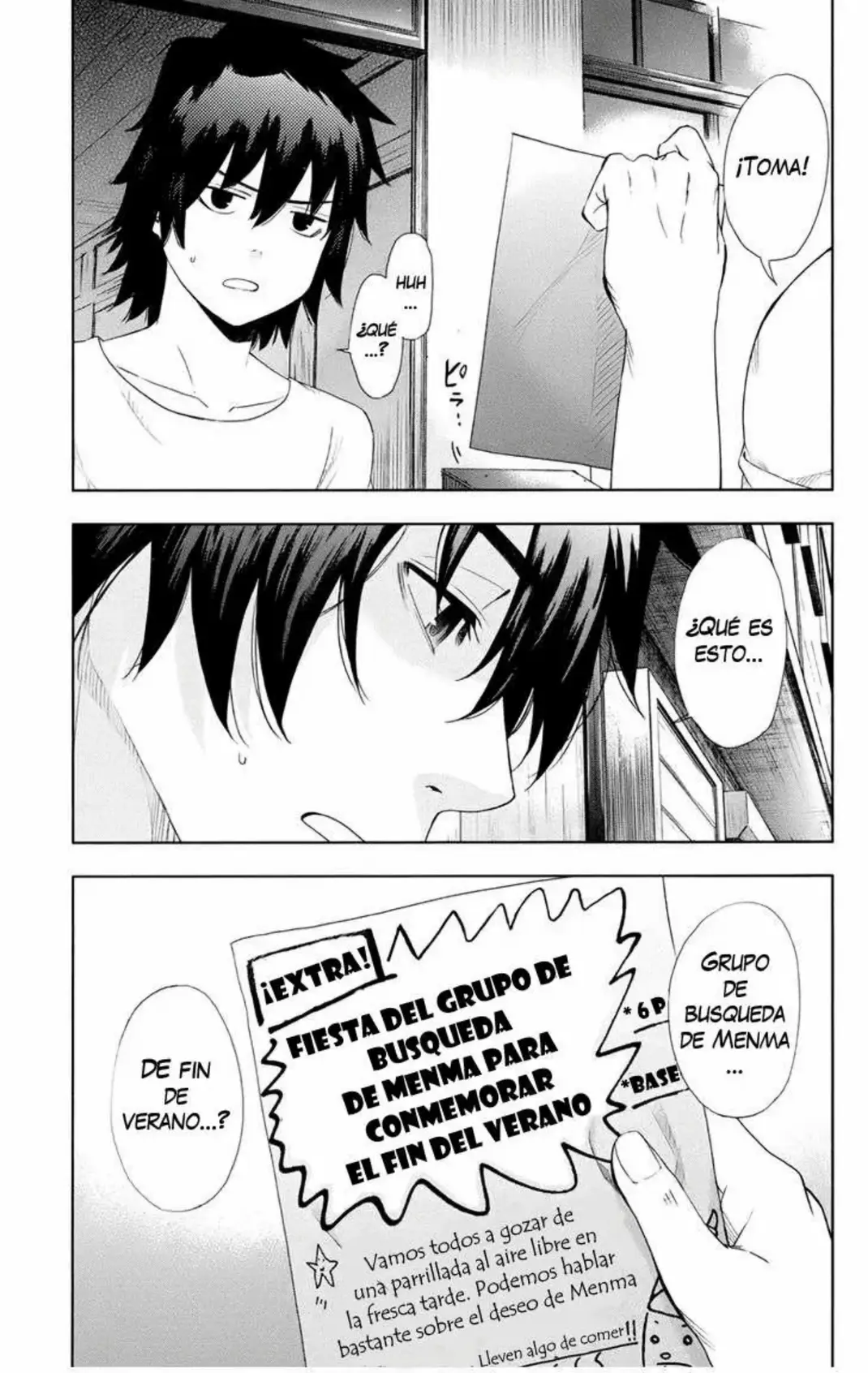 Ano Hi Mita Hana no Namae wo Bokutachi wa Mada Shiranai - Capítulo 3 - Página 44 - LectorTMOo