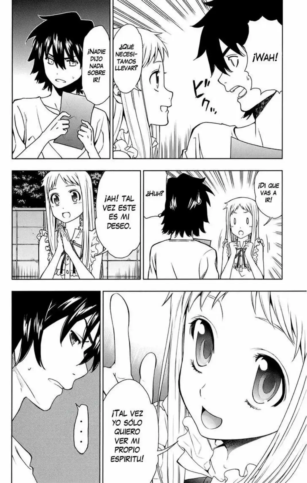 Ano Hi Mita Hana no Namae wo Bokutachi wa Mada Shiranai - Capítulo 4 - Página 8 - LectorTMOo