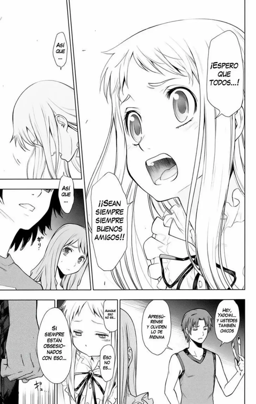 Ano Hi Mita Hana no Namae wo Bokutachi wa Mada Shiranai - Capítulo 4 - Página 35 - LectorTMOo