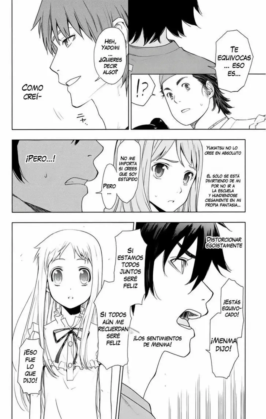 Ano Hi Mita Hana no Namae wo Bokutachi wa Mada Shiranai - Capítulo 4 - Página 36 - LectorTMOo