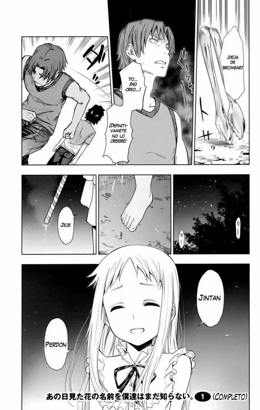 Ano Hi Mita Hana no Namae wo Bokutachi wa Mada Shiranai - Capítulo 4 - Página 44 - LectorTMOo
