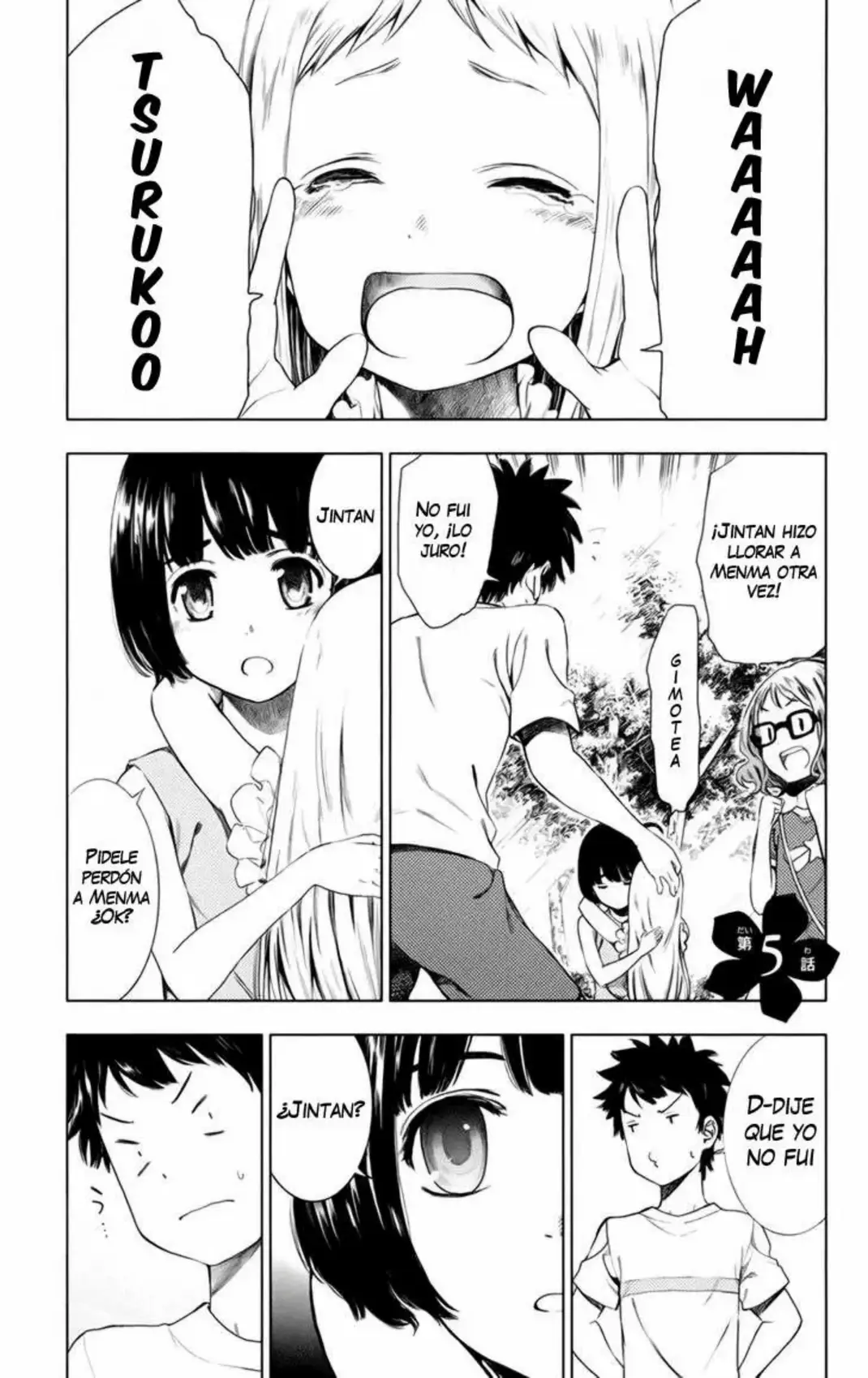 Ano Hi Mita Hana no Namae wo Bokutachi wa Mada Shiranai - Capítulo 5 - Página 10 - LectorTMOo
