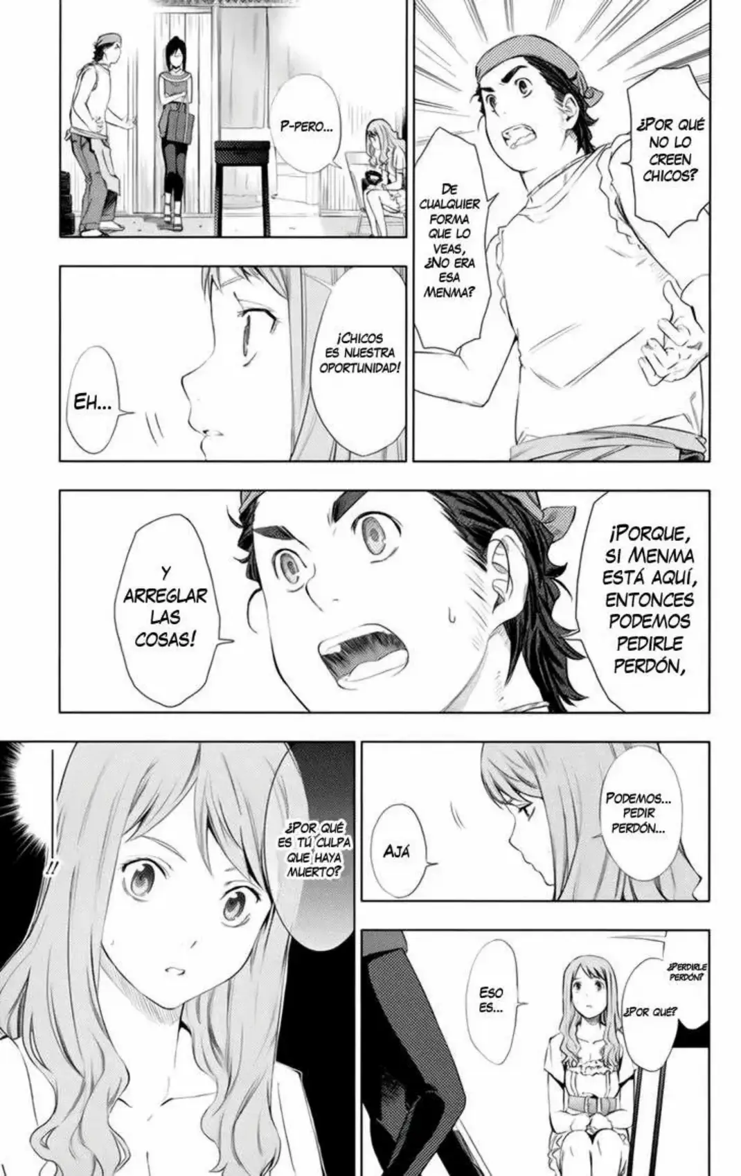 Ano Hi Mita Hana no Namae wo Bokutachi wa Mada Shiranai - Capítulo 5 - Página 14 - LectorTMOo