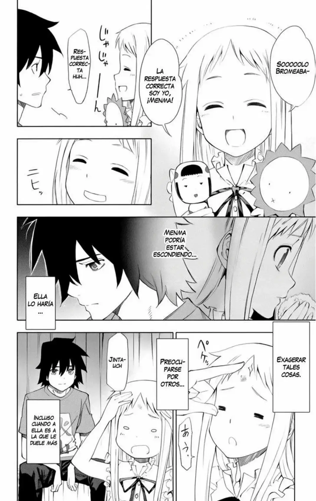 Ano Hi Mita Hana no Namae wo Bokutachi wa Mada Shiranai - Capítulo 5 - Página 21 - LectorTMOo