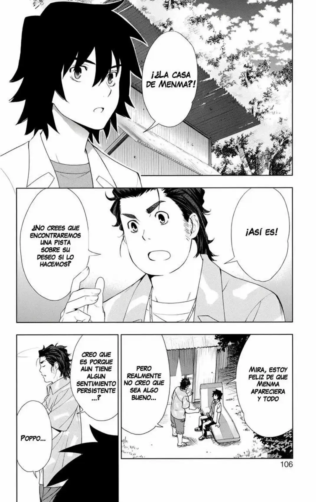 Ano Hi Mita Hana no Namae wo Bokutachi wa Mada Shiranai - Capítulo 7 - Página 6 - LectorTMOo