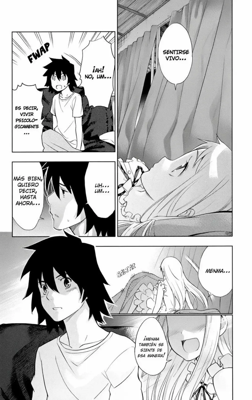 Ano Hi Mita Hana no Namae wo Bokutachi wa Mada Shiranai - Capítulo 8 - Página 39 - LectorTMOo