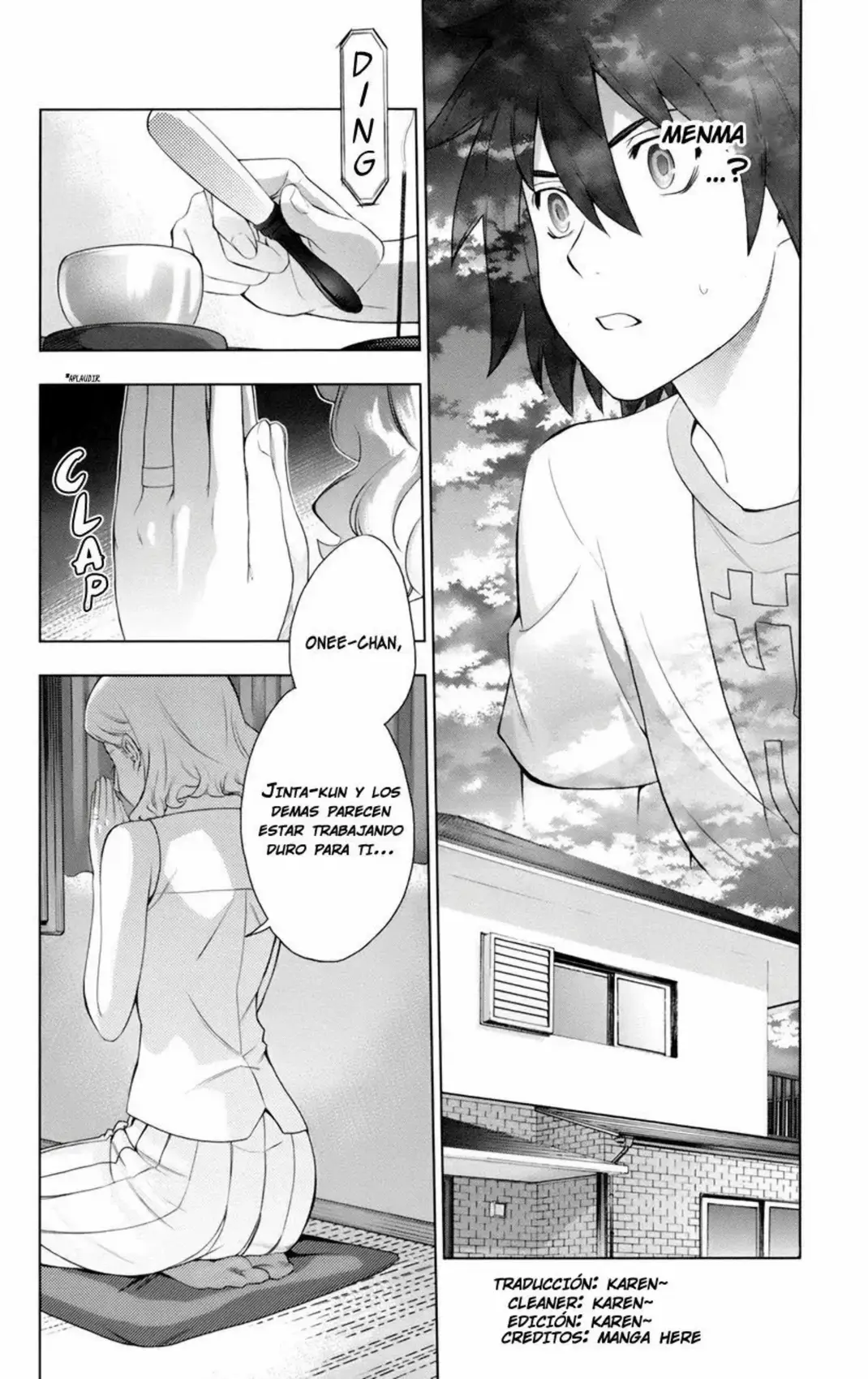 Ano Hi Mita Hana no Namae wo Bokutachi wa Mada Shiranai - Capítulo 8 - Página 43 - LectorTMOo