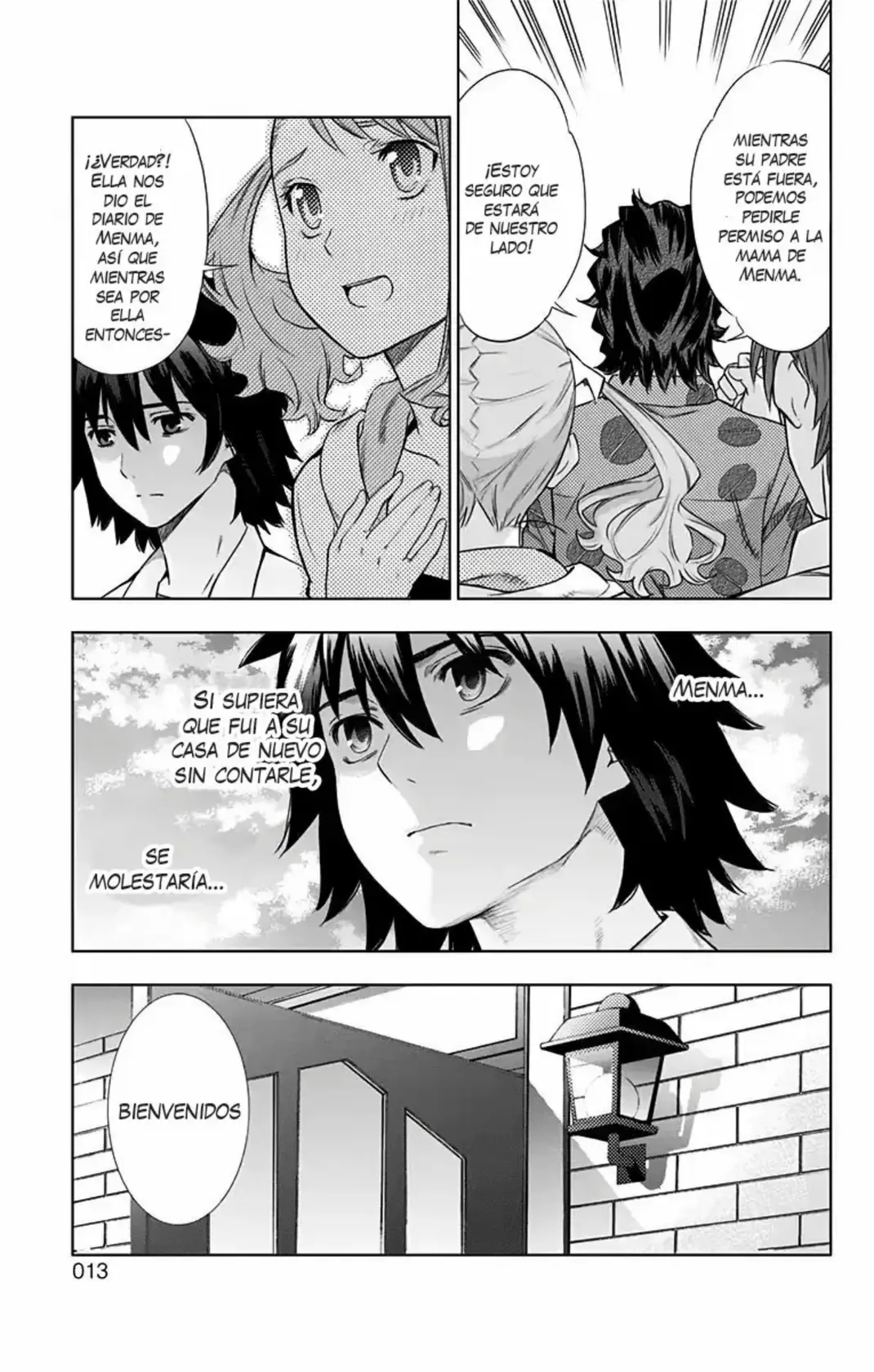 Ano Hi Mita Hana no Namae wo Bokutachi wa Mada Shiranai - Capítulo 9 - Página 5 - LectorTMOo
