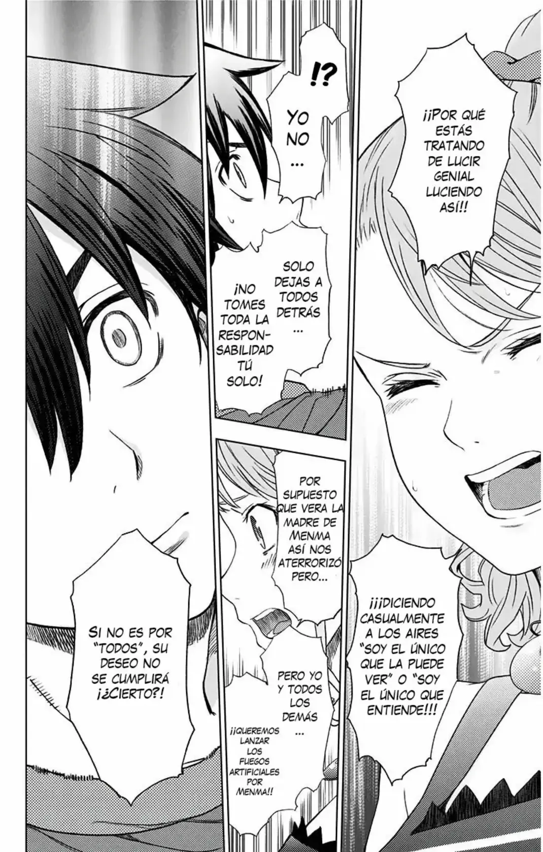 Ano Hi Mita Hana no Namae wo Bokutachi wa Mada Shiranai - Capítulo 9 - Página 26 - LectorTMOo